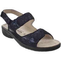 Chaussures Femme Sandales et Nu-pieds Mobils By Mephisto Getha Marine cuir