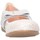 Chaussures Fille Ballerines / babies Unisa SAMA 20 GL N Blanc