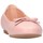 Chaussures Fille Ballerines / babies Unisa DONA NT Ballerines Enfant Rosa Rose