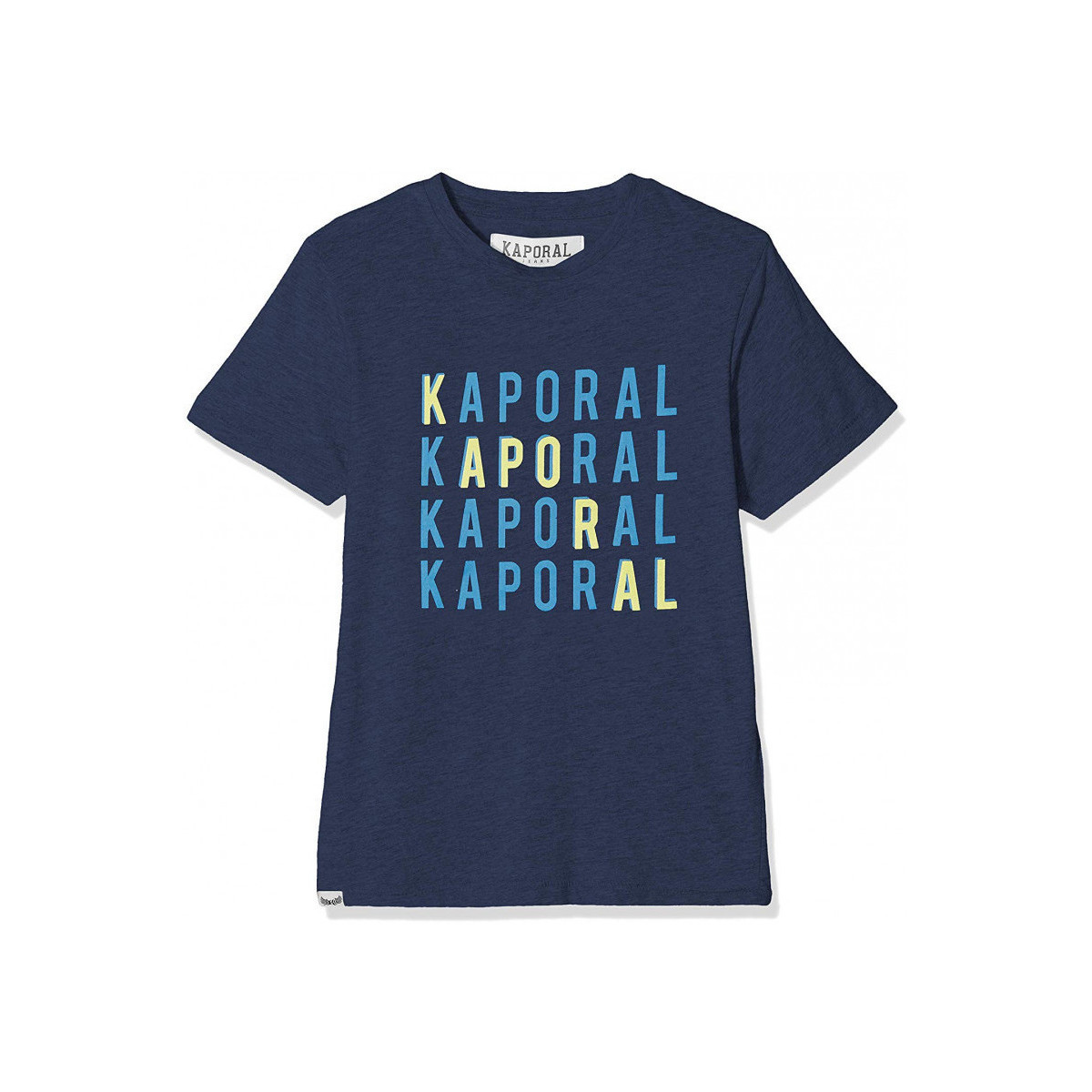 Vêtements Garçon Débardeurs / T-shirts sans manche Kaporal T-Shirt GarÃ§on Asper Bleu Bleu