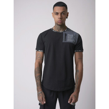 Vêtements Homme T-shirts & Polos DSQUARED2 logo-tape V-neck T-shirt Tee Shirt 2010108 Noir