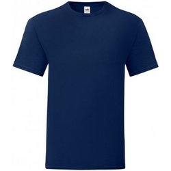 Vêtements Homme T-shirts manches courtes Fruit Of The Loom 61430 Bleu marine