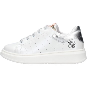Chaussures Enfant Baskets mode Balducci - Sneaker bianco/argento STAN1003 Blanc