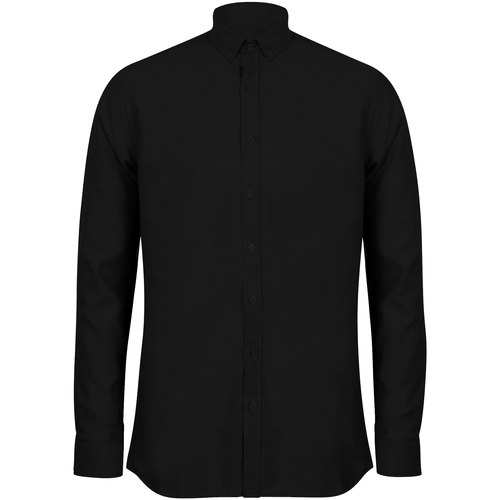 Vêtements Homme Chemises manches longues Henbury HB512 Noir