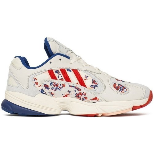Chaussures Homme Baskets basses adidas Originals Yung 1 Rouge, Bleu, Blanc