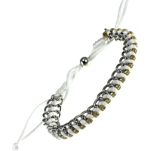 Montres & Bijoux Femme Bracelets Sc Crystal DB0568-BLANC-1A Blanc