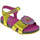 Chaussures Enfant Baskets mode Lelli Kelly 4522 Zoo Doré