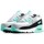Chaussures Enfant Running / trail Nike AIR MAX 90 LEATHER (PS) / BLANC Blanc