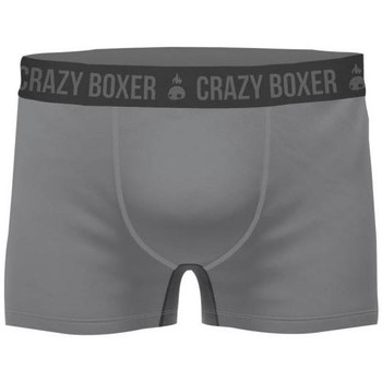 Sous-vêtements Homme Boxers Crazy Boxer CRAZYBOXER Boxer Homme Bio BCBASS1 Gris