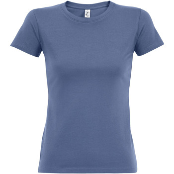 Vêtements Femme T-shirts manches courtes Sols 11502 Bleu
