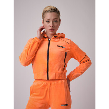 Vêtements Femme Vestes Project X Paris TEEN Sporty leopard-print shorts High Blau Orange