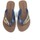 Chaussures Femme Sandales et Nu-pieds Chattawak Tong 9-KALINDA Bleu Bleu