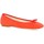 Chaussures Femme Ballerines / babies Exit Ballerines cuir velours  cail Corail