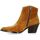 Chaussures Femme Boots Exit Boots cuir velours Marron