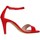 Chaussures Femme Sandales et Nu-pieds L'amour 203 santal Femme Rouge Rouge