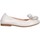 Chaussures Fille Ballerines / babies Unisa CARMINA N BONE Ballerines Enfant blanc Blanc