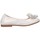 Chaussures Fille Ballerines / babies Unisa CARMINA N BONE Ballerines Enfant blanc Blanc