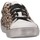 Chaussures Fille Baskets basses Dianetti Made In Italy I98410 Basket Enfant léopard Multicolore