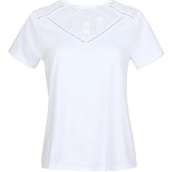 Vêtements short-sleeved Débardeurs / T-shirts sans manche Kaporal RIMAL OPT WHITE Blanc