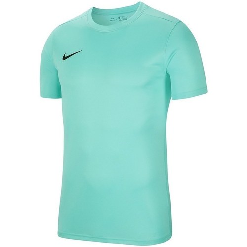 Vêtements Garçon T-shirts manches courtes Nike slippers JR Dry Park Vii Turquoise