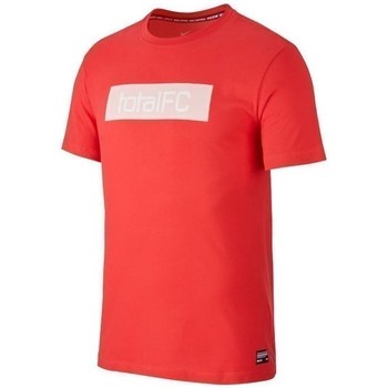 Vêtements Homme T-shirts manches courtes Nike Metallic FC Dry Tee Seasonal Rouge