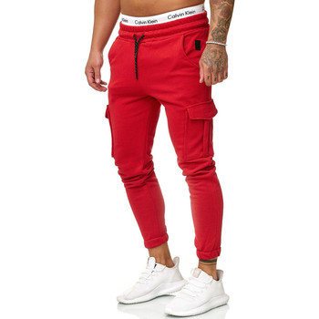 Vêtements Homme Pantalons de survêtement Cabin Pantalon jogging treillis Jogging R-1213 rouge Rouge