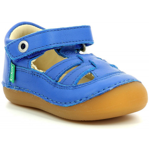 Chaussures Fille Kickers Sushy MARINE - Chaussures Ballerines Enfant 49 
