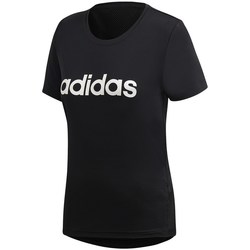 Vêtements Femme T-shirts manches courtes adidas Originals D2M Logo Tee Noir
