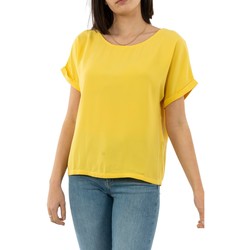 Vêtements Femme Tops / Blouses Only louisa misted yellow jaune