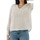Vêtements Femme T-shirts manches longues Only 15196249 Blanc