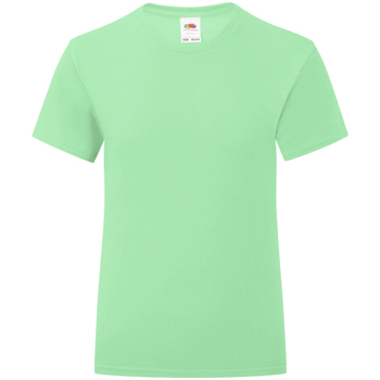 Vêtements Fille T-shirts manches longues Coton Du Mondem 61025 Vert