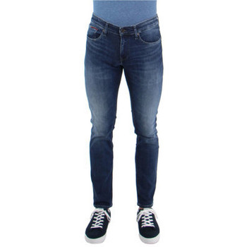 Vêtements Homme Shorts / Bermudas Zip Tommy Jeans Jean  ref_47988 Bleu Bleu