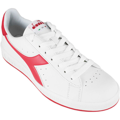 Chaussures Homme Baskets mode Diadora 101.160281 01 C0673 White/Red Rouge