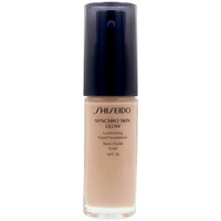 Beauté Femme Fonds de teint & Bases Shiseido Synchro Skin Glow Luminizing Fluid Foundation n4 