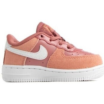 Chaussures Basketball Volt Nike FORCE 1 LV8  VALENTINE'S DAY / ROSE Rose