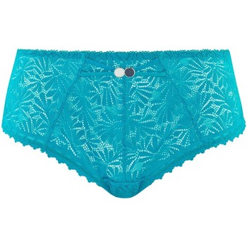 Sous-vêtements Femme Shorties & boxers Pomm'poire Shorty turquoise Check-In bleu