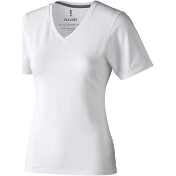 Vêtements Femme T-shirts manches courtes Elevate PF1810 Blanc