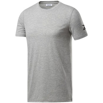 Vêtements Homme T-shirts manches courtes Reebok Chaussures Wor WE Commercial Tee Gris
