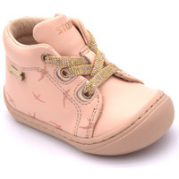 Chaussures Fille Boots Via Roma 15 wave Rose