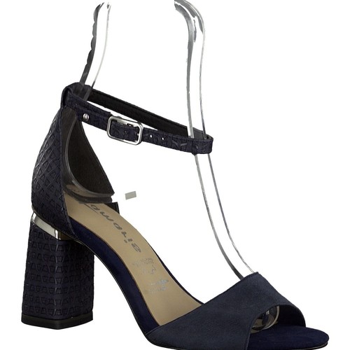Chaussures Tamaris 28040 Bleu - Chaussures Sandale Femme 69 