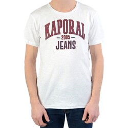 Vêtements Fille T-shirts manches courtes Kaporal Ernie Blanc