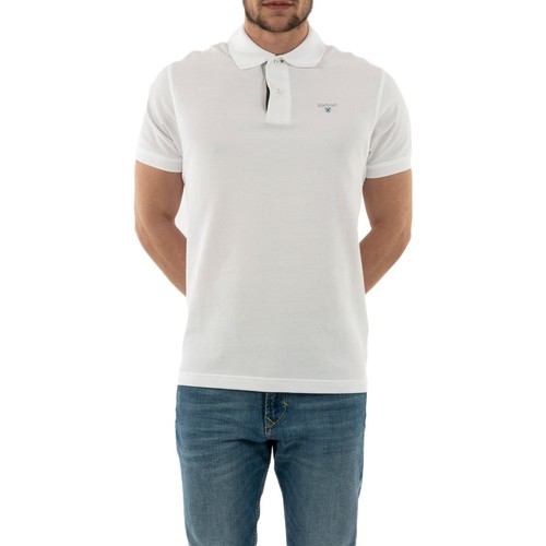 Vêtements Homme T-shirt De Sport Barbour mml0012 Blanc
