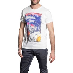 Vêtements Homme Bershka Hoodie met Rick and Morty print in gemêleerd grijs Deeluxe T-Shirt DANDITO Natural