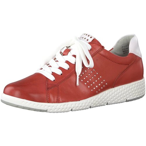 Chaussures Femme Baskets basses Marco Tozzi  Rouge