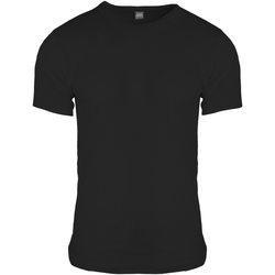 Vêtements Homme T-shirts manches courtes Floso THERM108 Noir