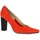 Chaussures Femme Escarpins Vidi Studio Escarpins cuir velours  cail Rouge