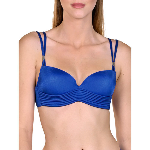 Vêtements Femme Maillots de bain séparables Lisca Haut maillot de bain préformé Navarre Beach Bleu