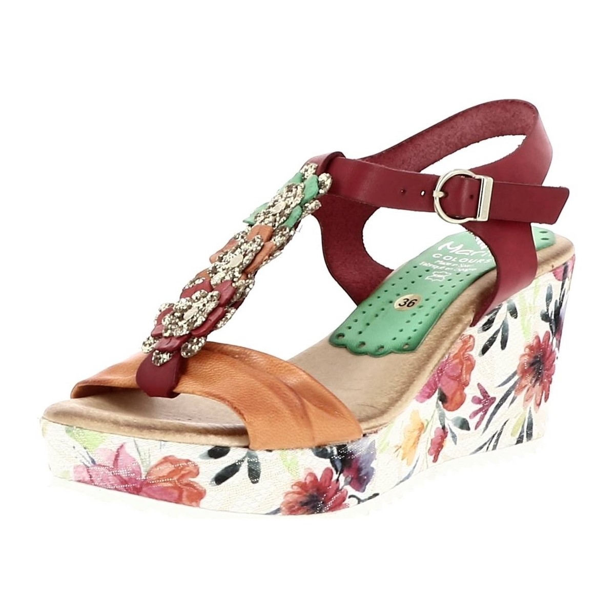 Chaussures Femme Sandales et Nu-pieds Marila S3541 Multicolore