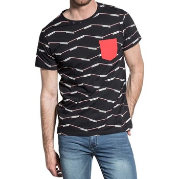 Vêtements Homme T-shirts & Polos Deeluxe T-Shirt KEEPER Black