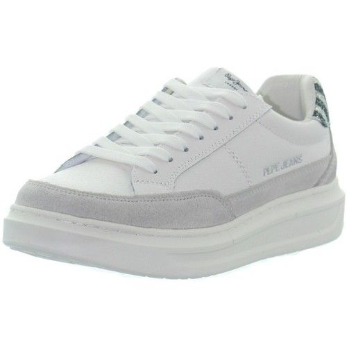 Chaussures Femme Baskets basses Pepe jeans Baskets  ref_48500 800 White Blanc